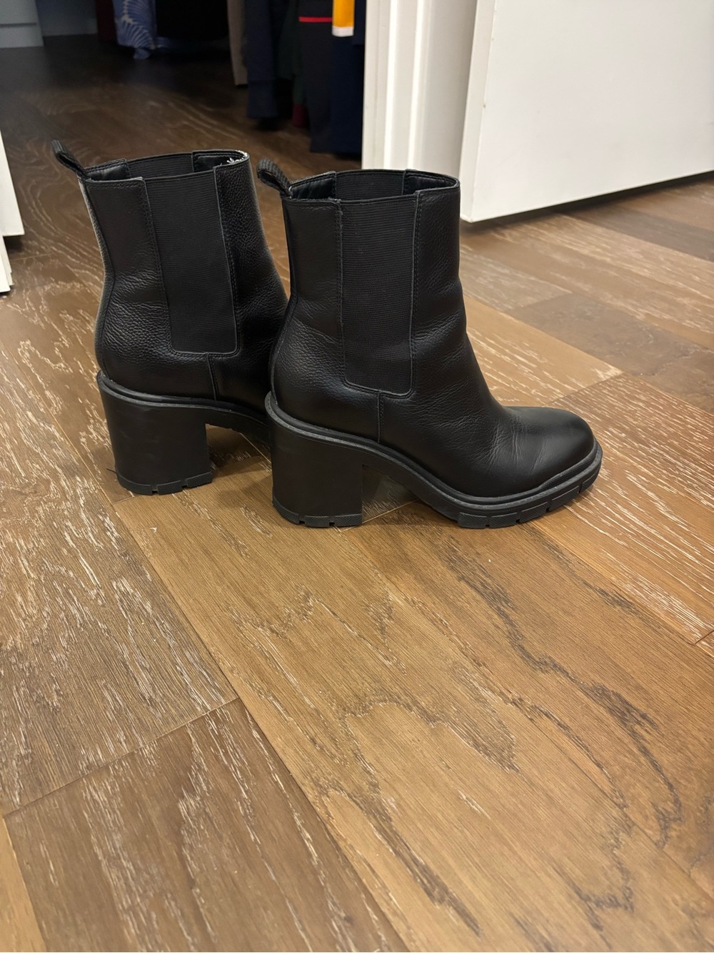 Marc Fisher Leather Platform Chelsea Boot - Women